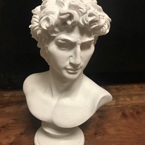 Greek head sculpture